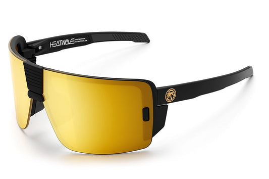 Heat Wave Visual Vector Gold sunglasses view 1