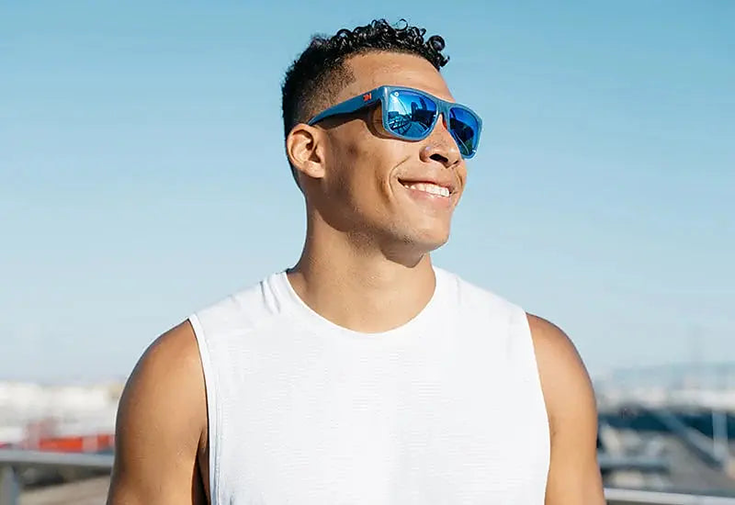 Victory Lap Torrey Pines Sport - Knockaround Sunglasses - close-up detail