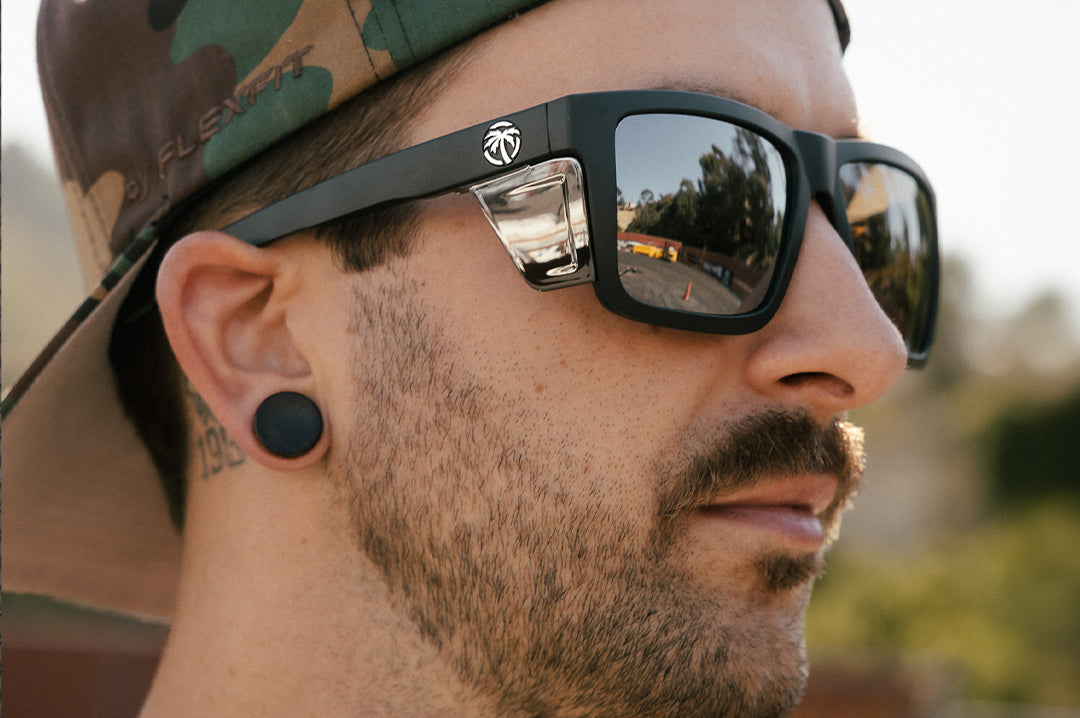 Heat Wave Visual Performance Vise Silver sunglasses view 5