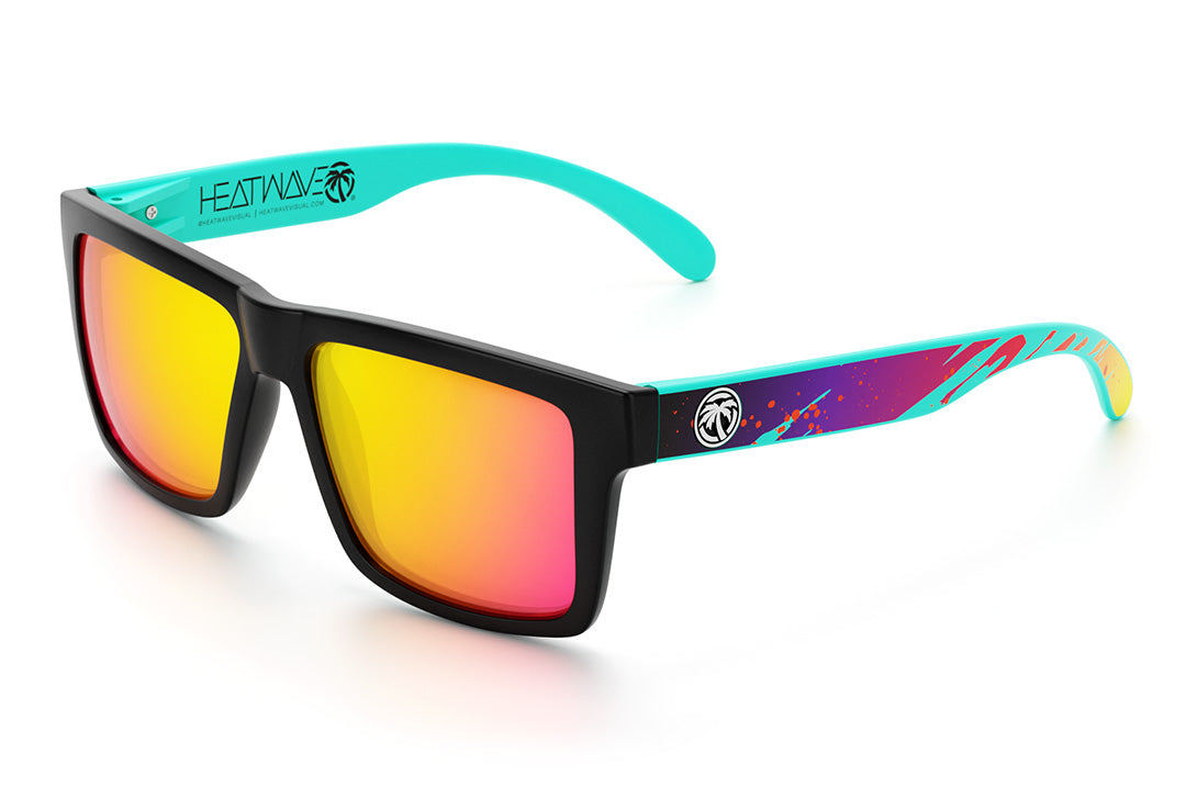 Heat Wave Visual VISE Aqua Splash Customs sunglasses view 1