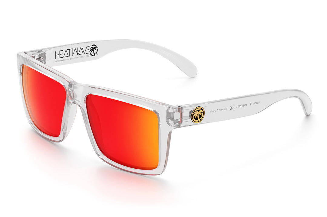 Heat Wave Visual VISE Vapor Clear sunglasses view 12