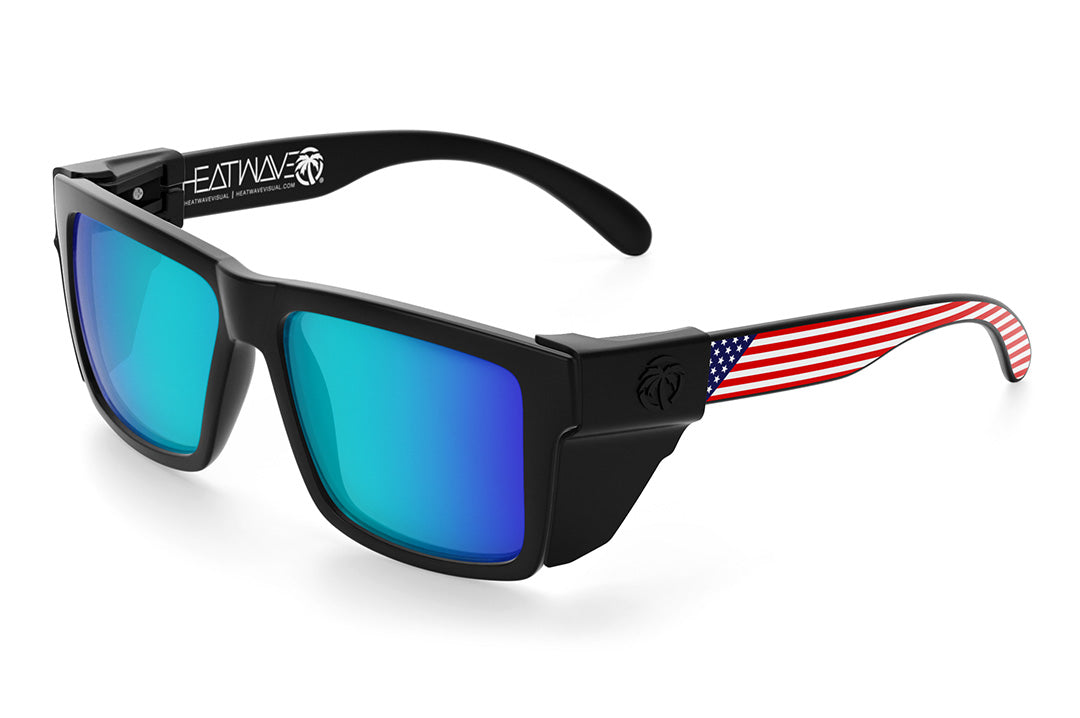Heat Wave Visual VISE Stars and Stripes USA sunglasses view 3