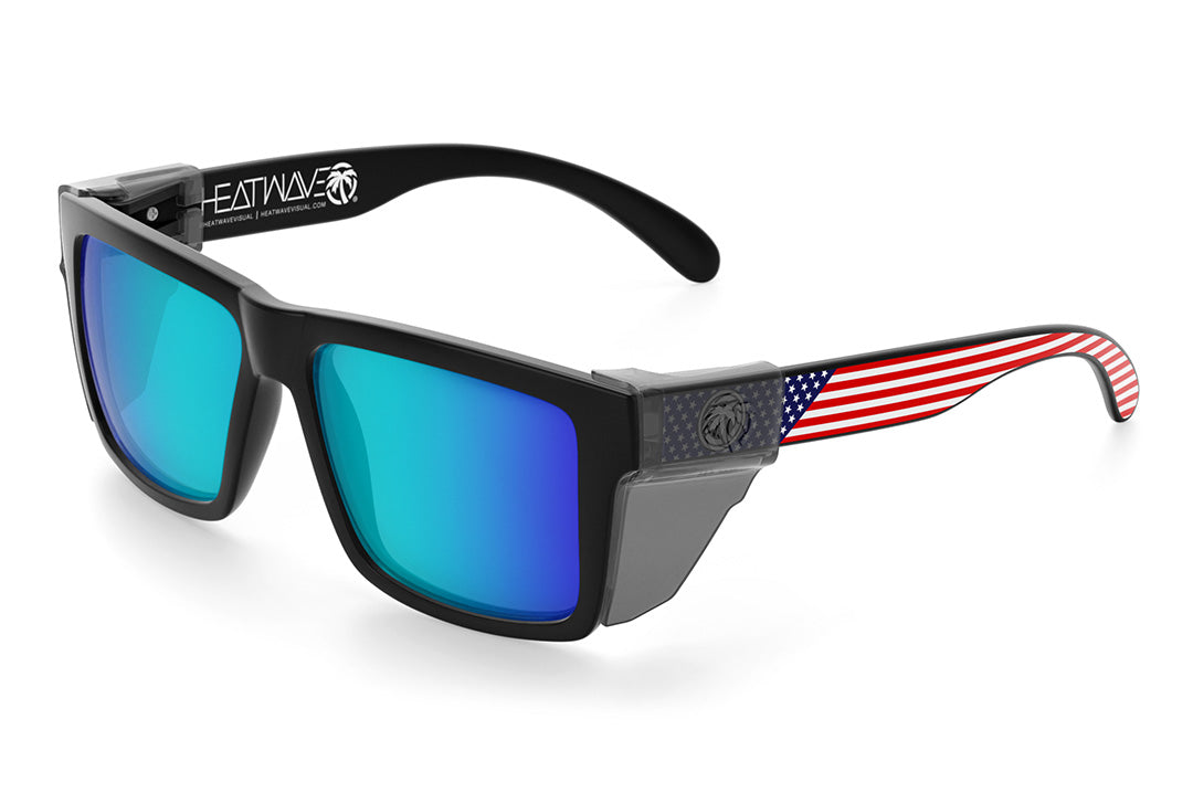Heat Wave Visual VISE Stars and Stripes USA sunglasses view 4
