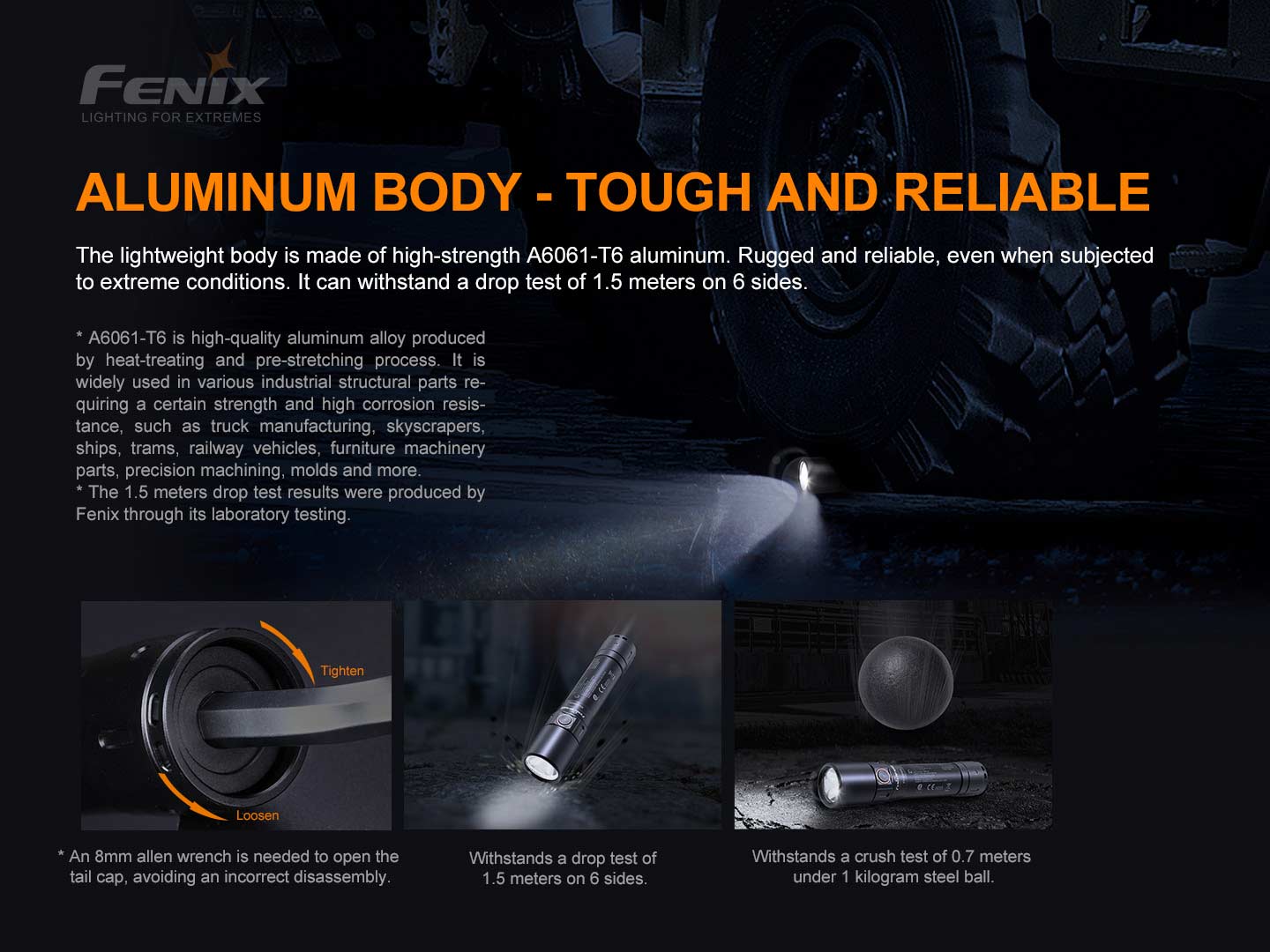 Fenix WF30RE Intrinsically Safe Flashlight -