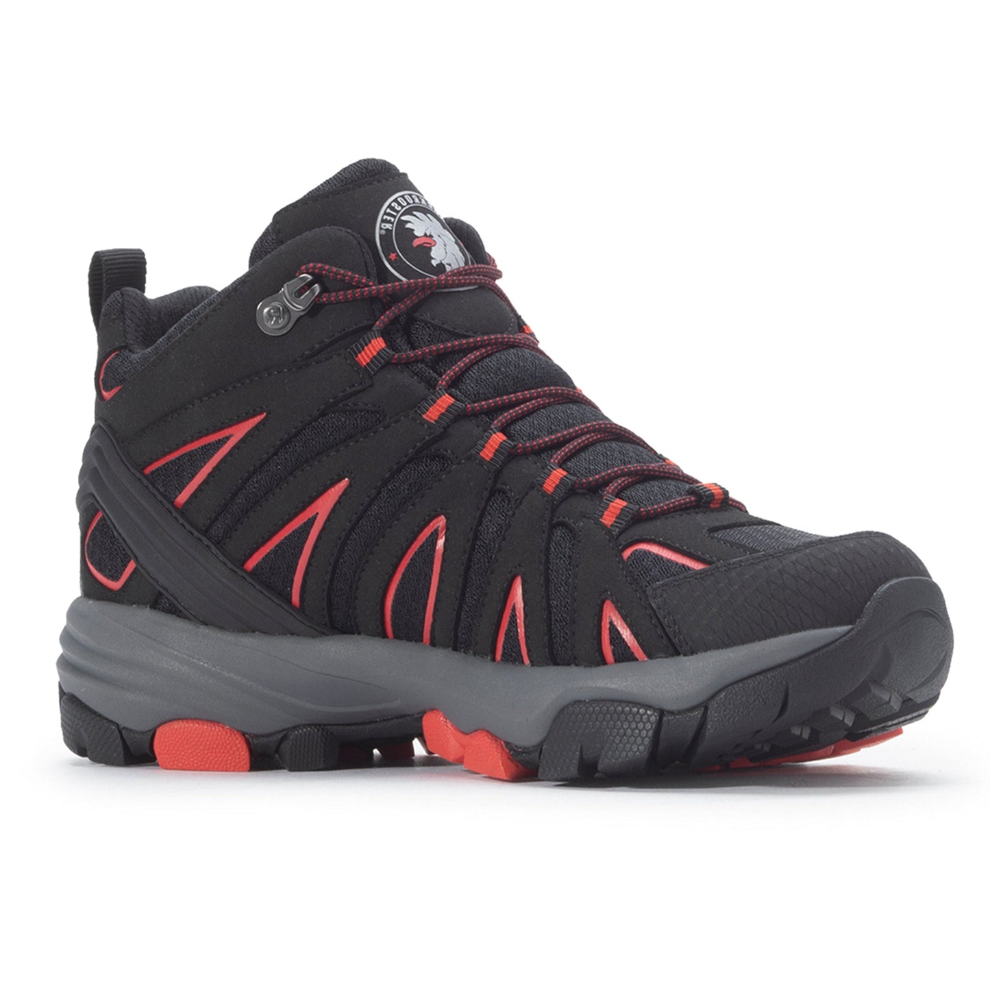 rockrooster Bedrock Black 6 Inch Waterproof Hiking Boots with VIBRAM® Outsole OT21061