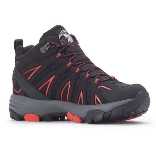 rockrooster Bedrock Black 6 Inch Waterproof Hiking Boots with VIBRAM® Outsole OT21061