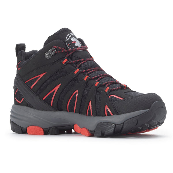 rockrooster Bedrock Black 6 Inch Waterproof Hiking Boots with VIBRAM® Outsole OT21061