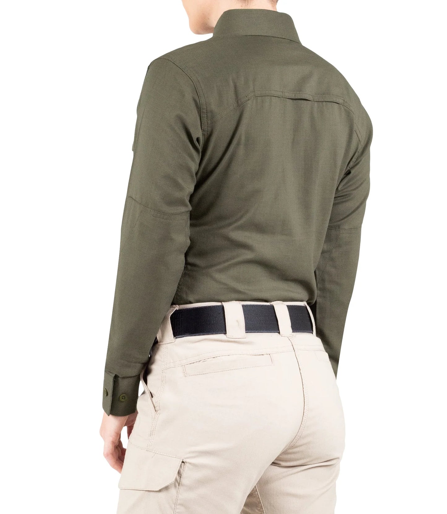 First Tactical Womens V2 Tactical Long Sleeve - OD Green