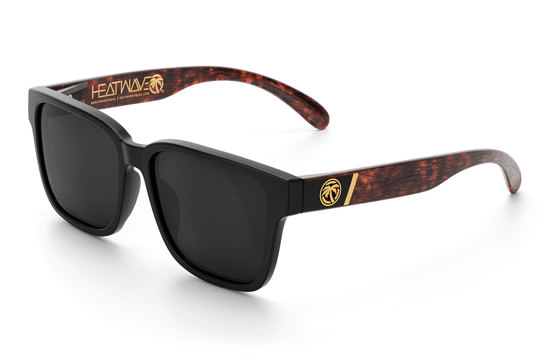 Heat Wave Visual Apollo Woodgrain Customs sunglasses view 1