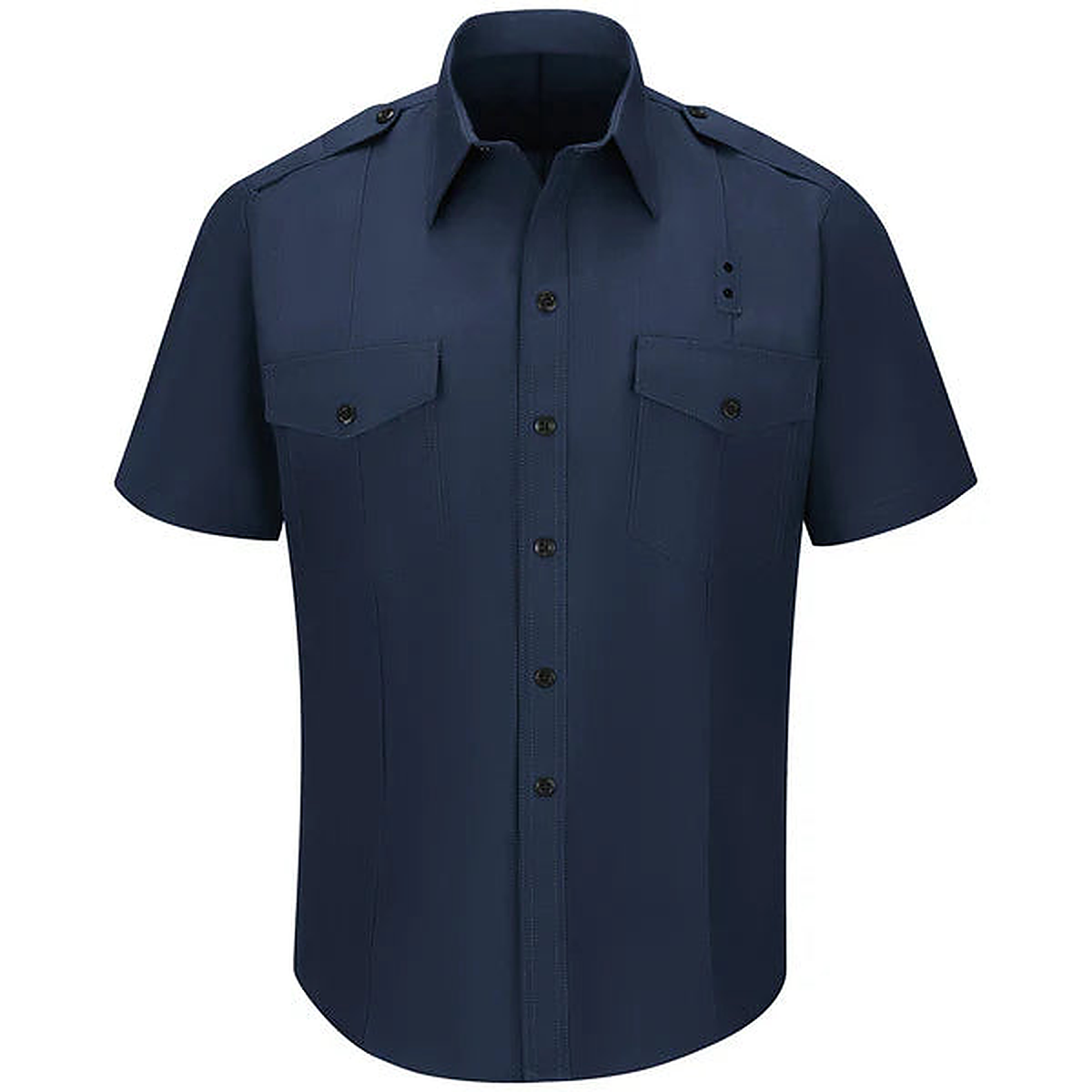 WorkRite 100% Cotton Mens Short Sleeve Uniform Shirt - Nomex Free Alternative - Nomex wildland gear