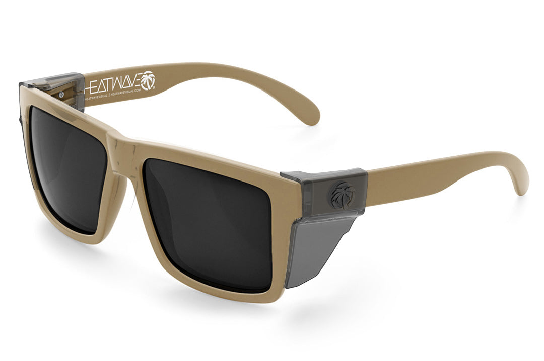 Heat Wave Visual XL VISE DESERT TAN Black sunglasses view 5