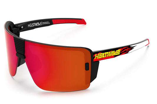 XL Vector Sunglasses: 1-800 Heat Wave Customs Z87+ - Heatwave