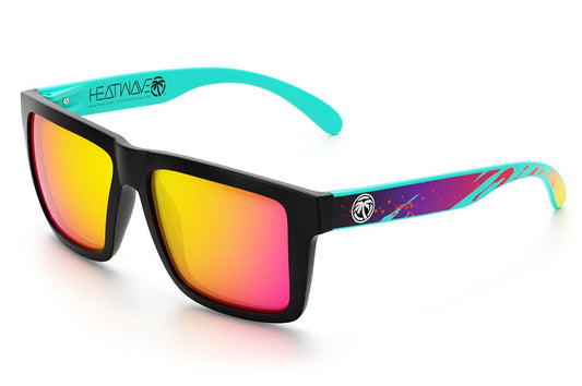Heat Wave Visual XL VISE Aqua Splash Customs sunglasses view 1