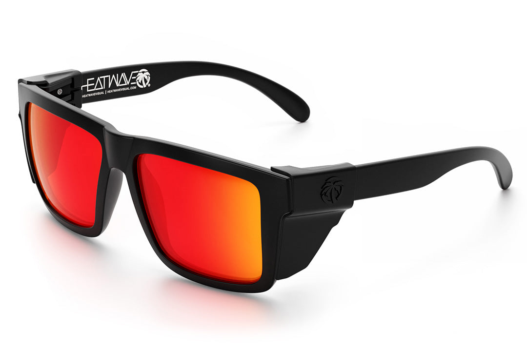 Heat Wave Visual XL VISE Black Frame Sunblast Lens sunglasses view 3