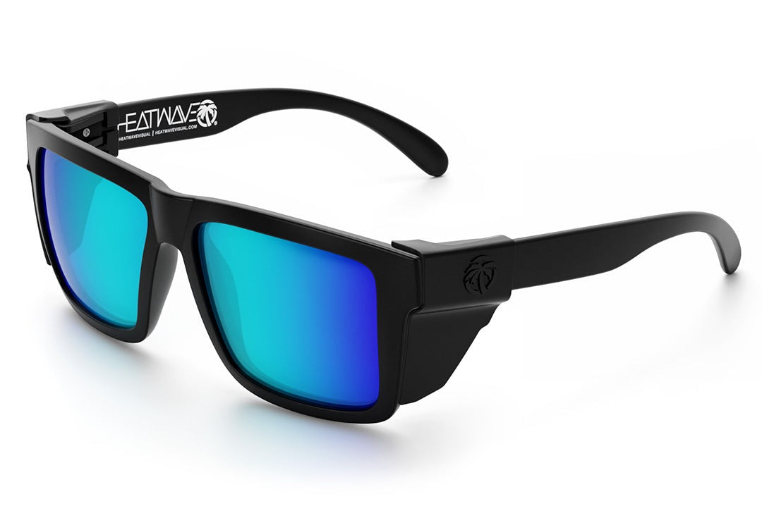 Heat Wave Visual XL VISE Black Frame Galaxy Lens sunglasses view 3