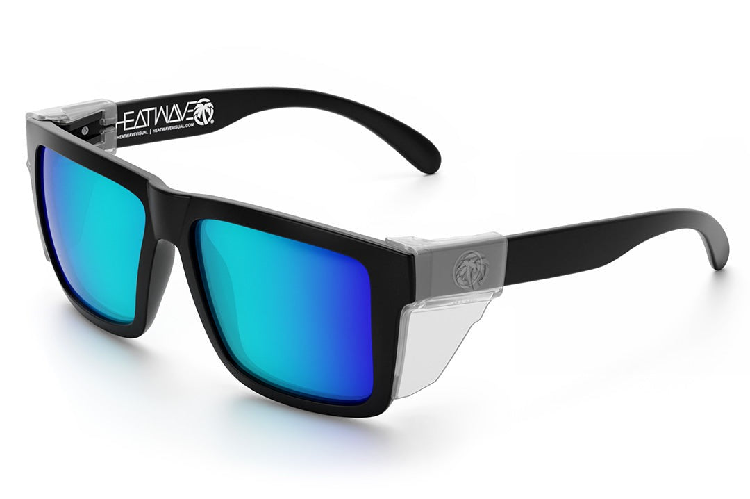 Heat Wave Visual XL VISE Black Frame Galaxy Lens sunglasses view 5