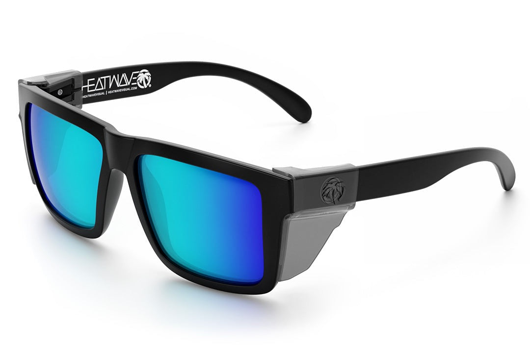 Heat Wave Visual XL VISE Black Frame Galaxy Lens sunglasses view 4