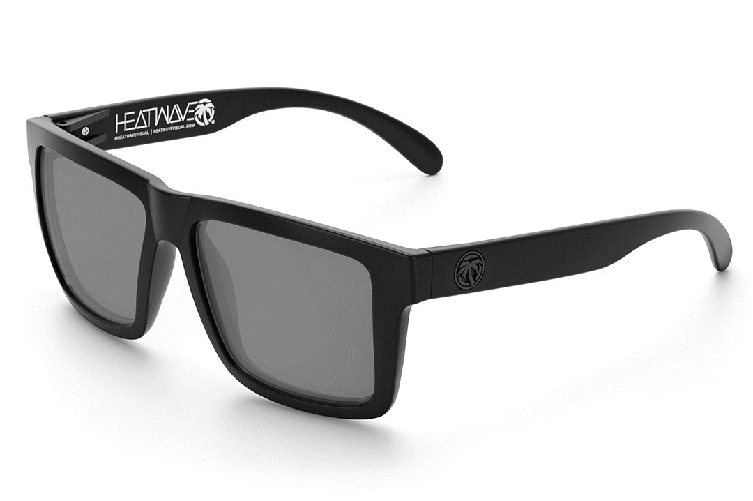 Heat Wave Visual XL VISE Black Frame SUPER Photochromic Lens sunglasses view 1