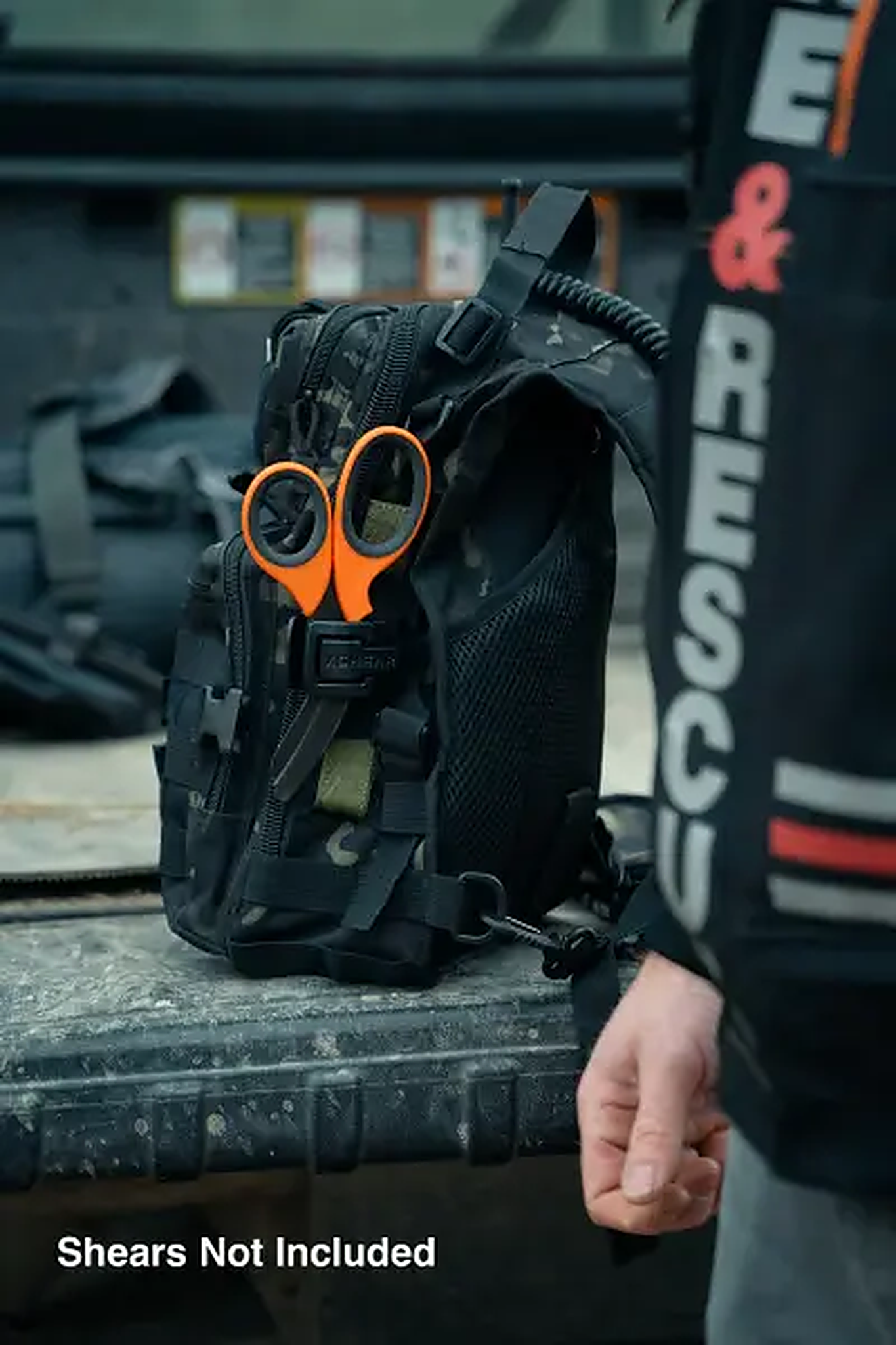 XShear Micro Holster for 7.5" Trauma Shears - side view