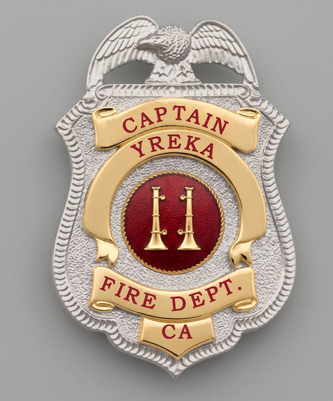 Yreka Captain Badge