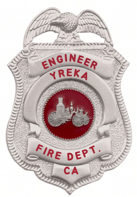 Yreka Engineer Badge
