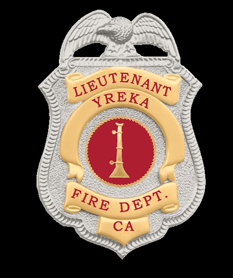 Yreka Lieutenant Badge