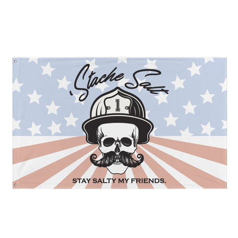 'Stache Salt Flag