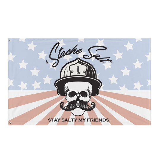 'Stache Salt Flag