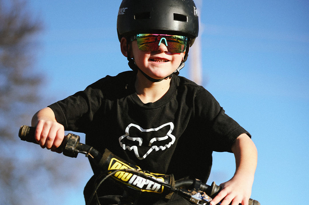 Heat Wave Visual Kids Lazer Face Aqua Splash sunglasses view 9