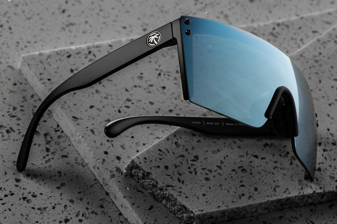 Heat Wave Visual Lazer Face Arctic Chrome sunglasses view 2