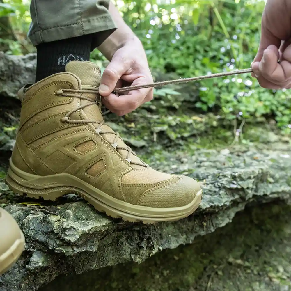 HAIX Black Eagle Athletic 2.1 V GTX Mid Coyote — Athletic Tactical Boot