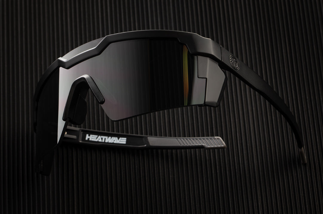 Heat Wave Visual Future Tech Black sunglasses view 3