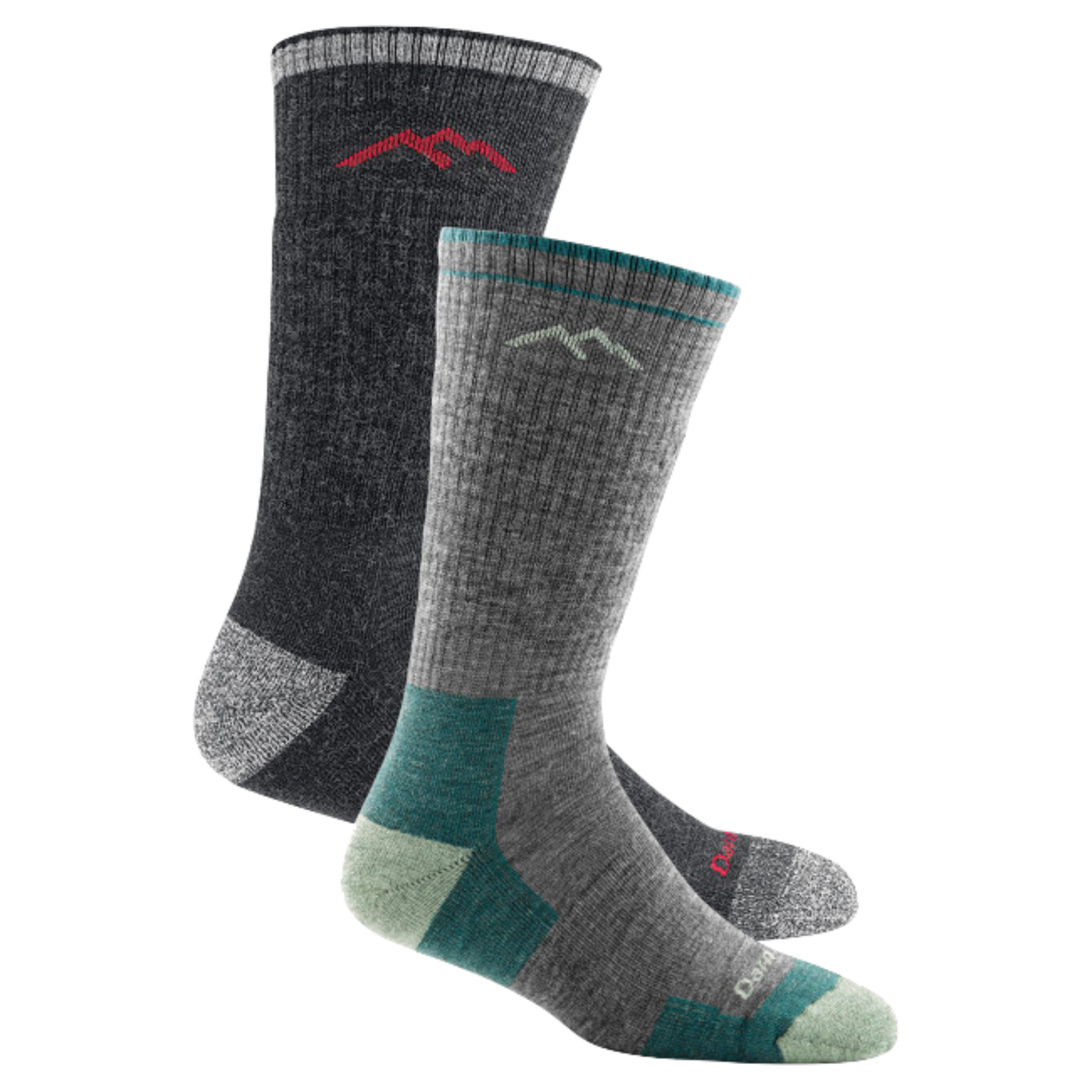 Men's and Women's Hiker Boot Sock 2-Pack Hiking Socks