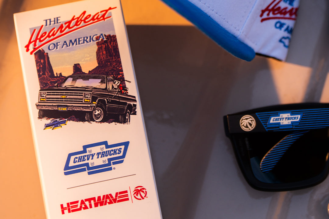 Heat Wave Visual Quatro Chevy Trucks by Chevrolet® sunglasses view 3
