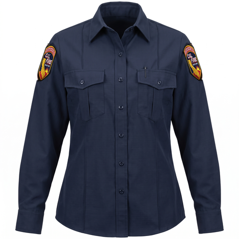 CAL FIRE Womens WorkRite Long Sleeve Nomex