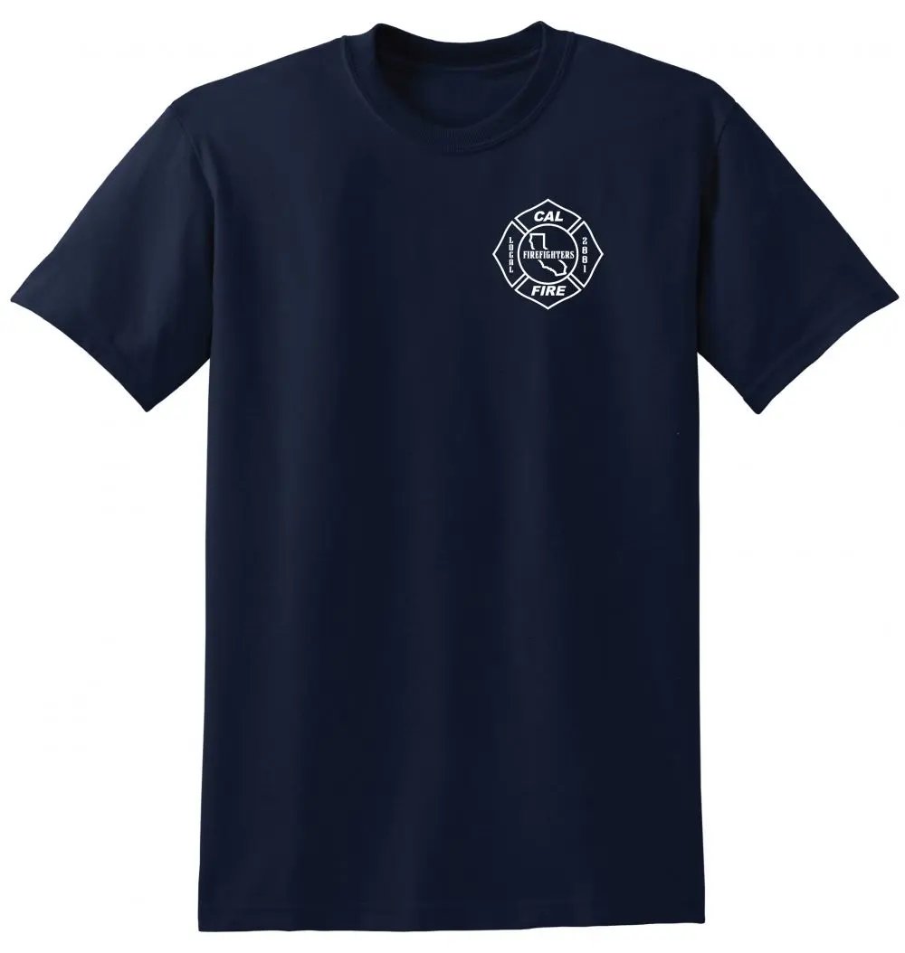 CAL FIRE 100% Cotton Short Sleeve ALL RISK UniformsCAL FIRE T-Shirts  ALL RISK Uniforms