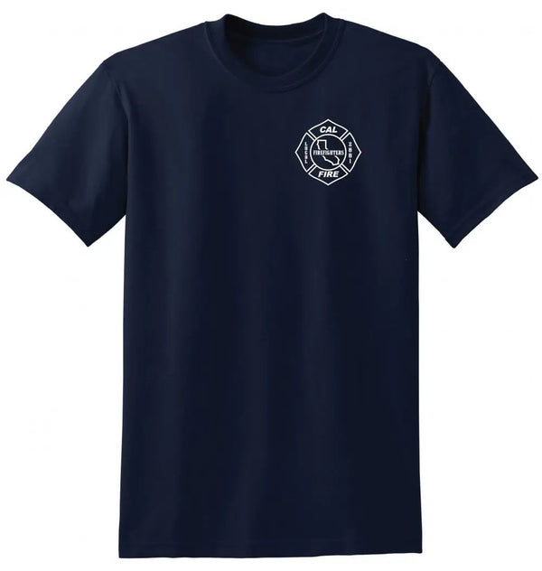 CAL FIRE 100% Cotton Short Sleeve ALL RISK UniformsCAL FIRE T-Shirts  ALL RISK Uniforms