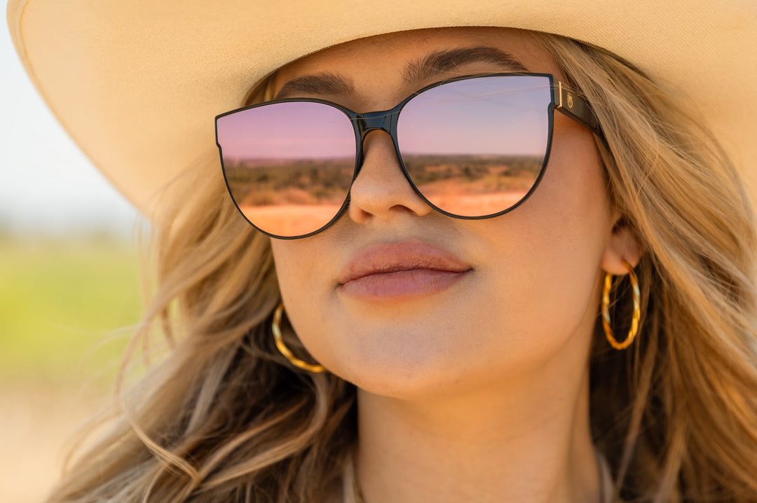 Heat Wave Visual Carat BLACK sunglasses view 3