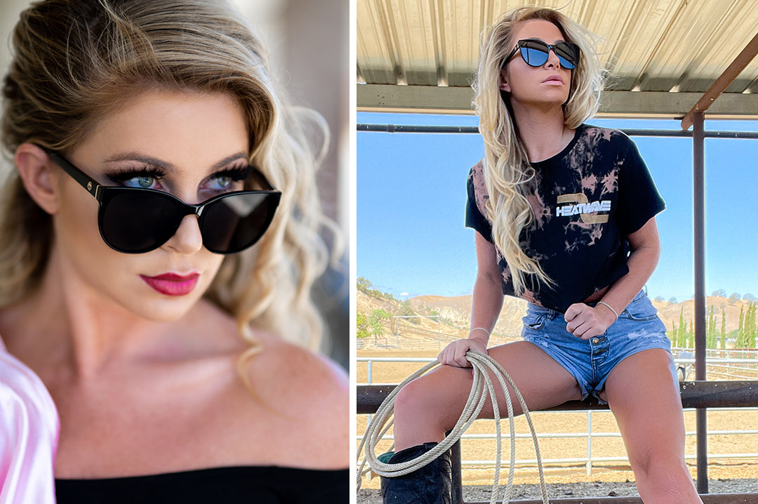 Heat Wave Visual Carat BLACK sunglasses view 9