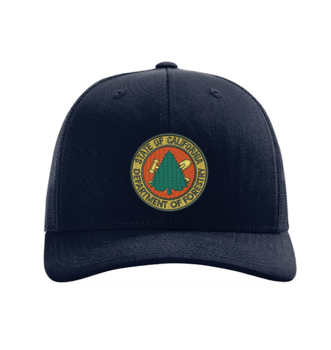 CAL FIRE Richardson 112 Trucker Hat - Retro CDF