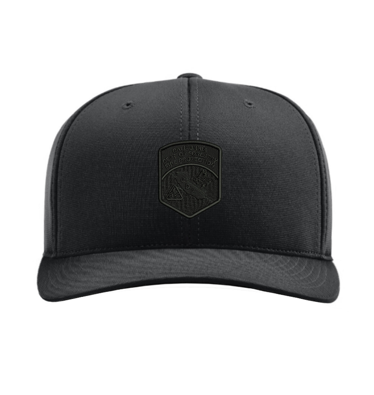 CDF Richardson 653 Stretch-Fit hat, CDF shield and tomato logo