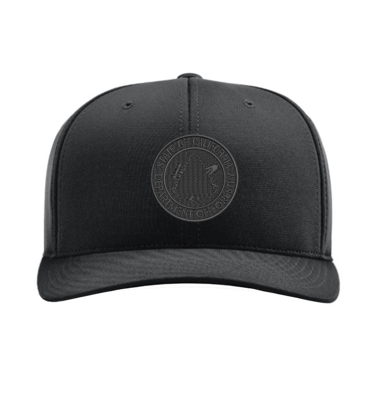 CDF Richardson 653 Stretch-Fit hat, CDF shield and tomato logo