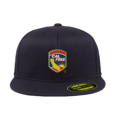 CAL FIRE Flexfit 210 Flat Bill Hat - CAL FIRE Patch