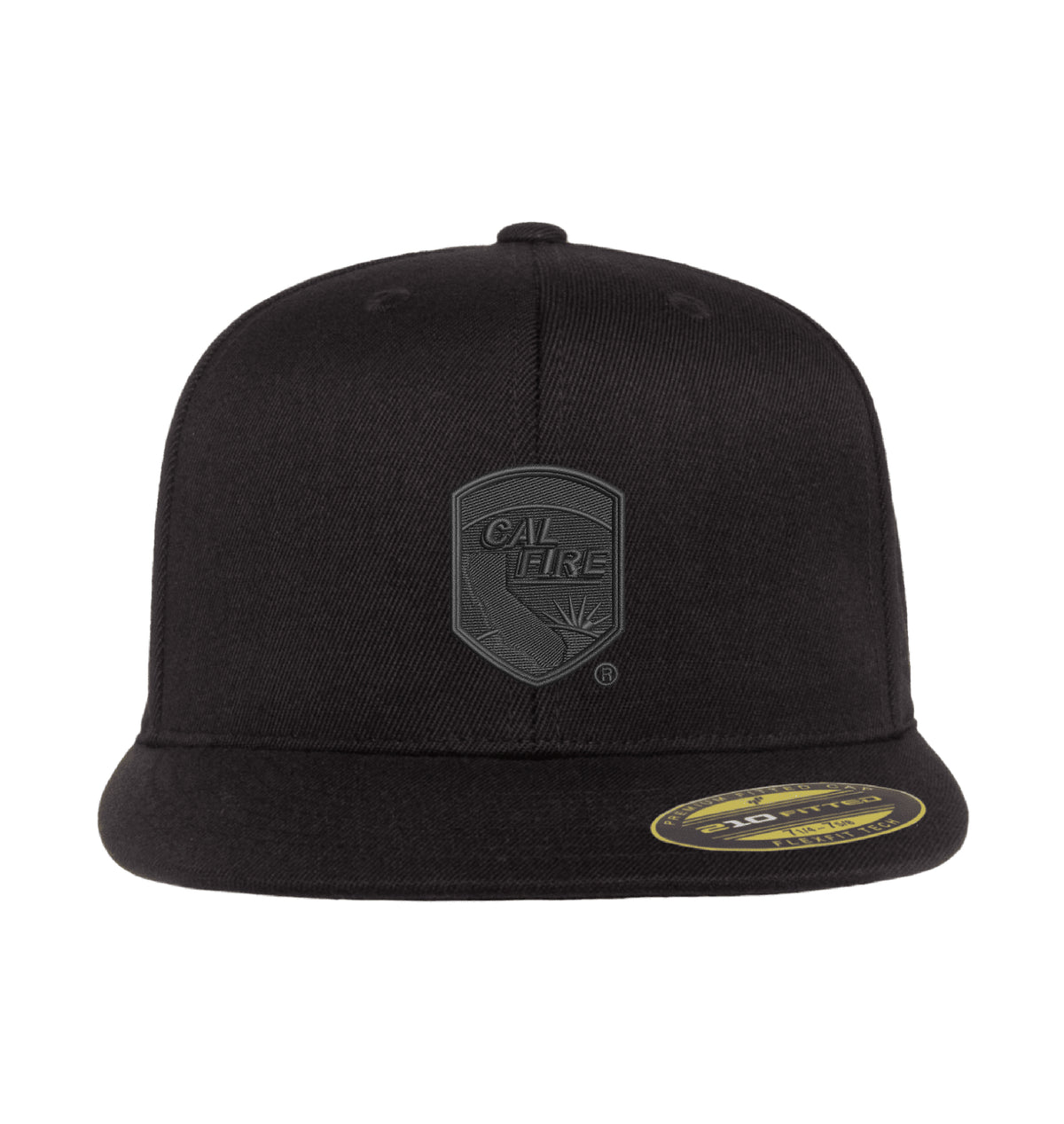 CAL FIRE Flexfit 210 Flat Bill hat, embroidered CAL FIRE patch