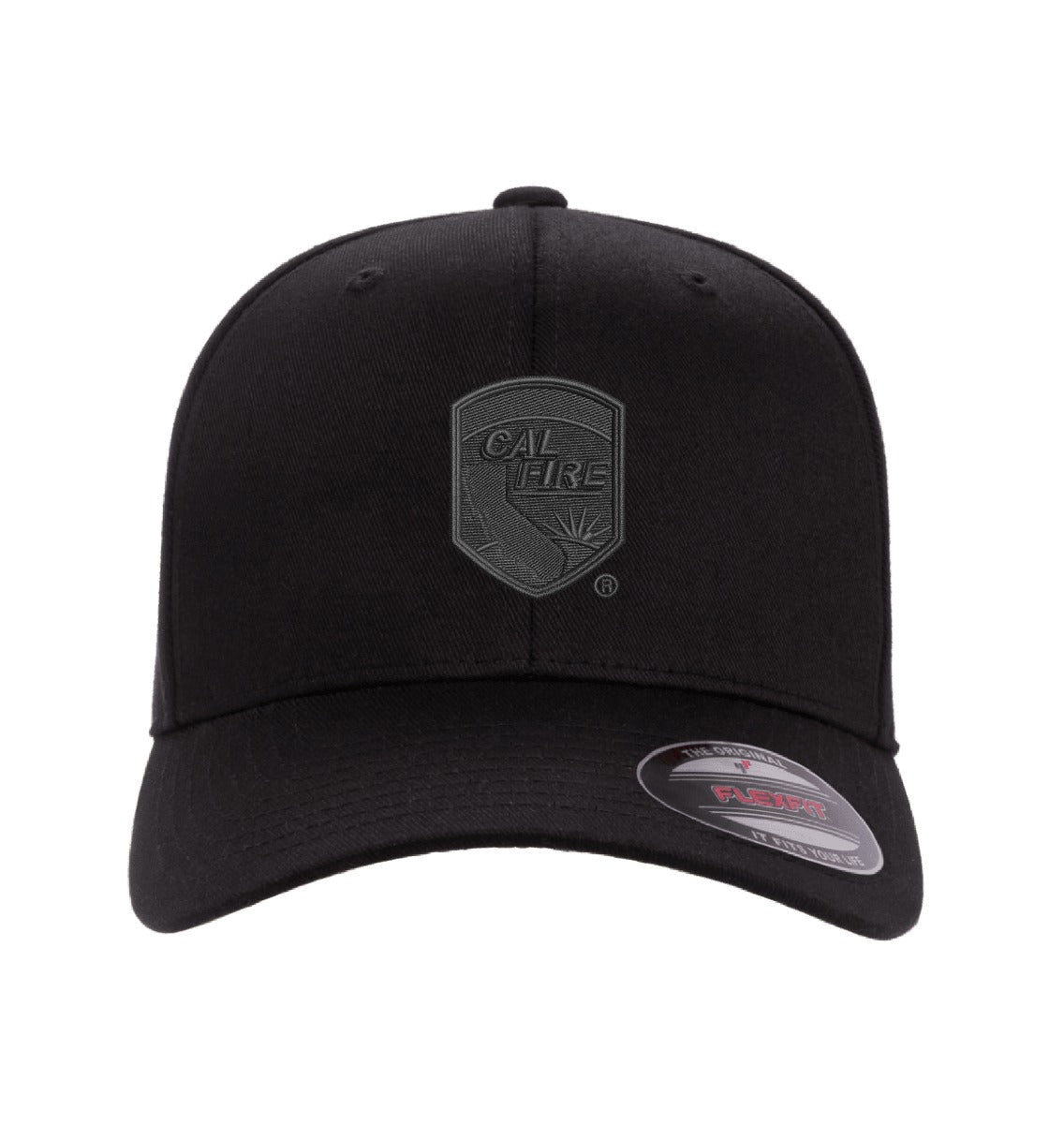 CAL FIRE Flexfit 6277 Stretch-Fit hat, embroidered CAL FIRE patch