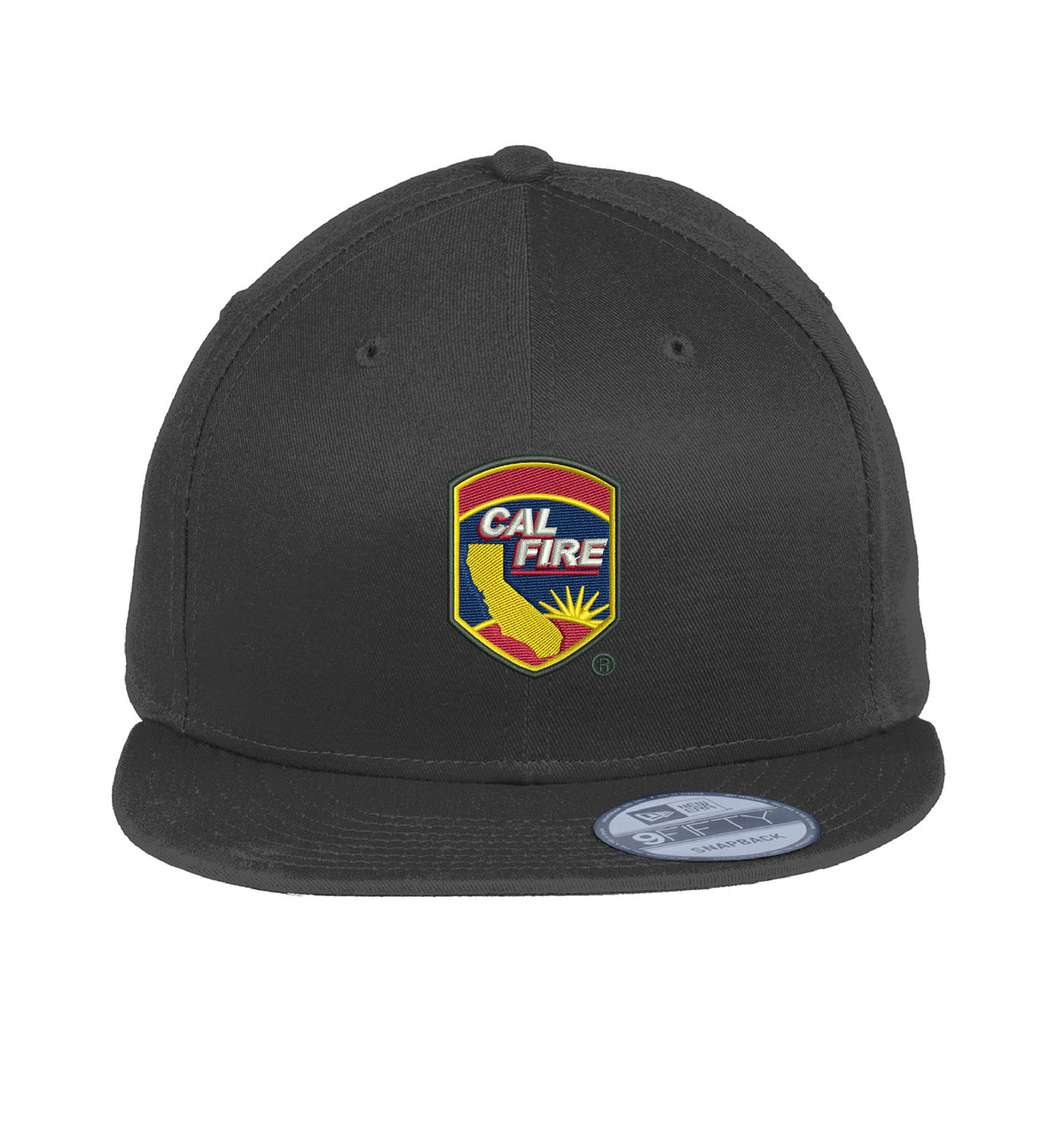 CAL FIRE New Era 400 Snapback hat, embroidered CAL FIRE patch