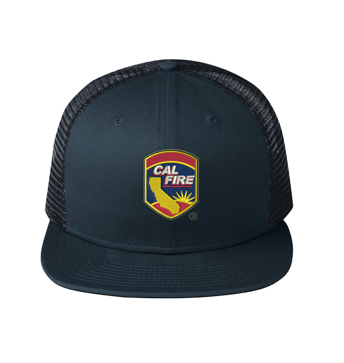 CAL FIRE New Era 403 Mesh Snapback hat, embroidered CAL FIRE patch
