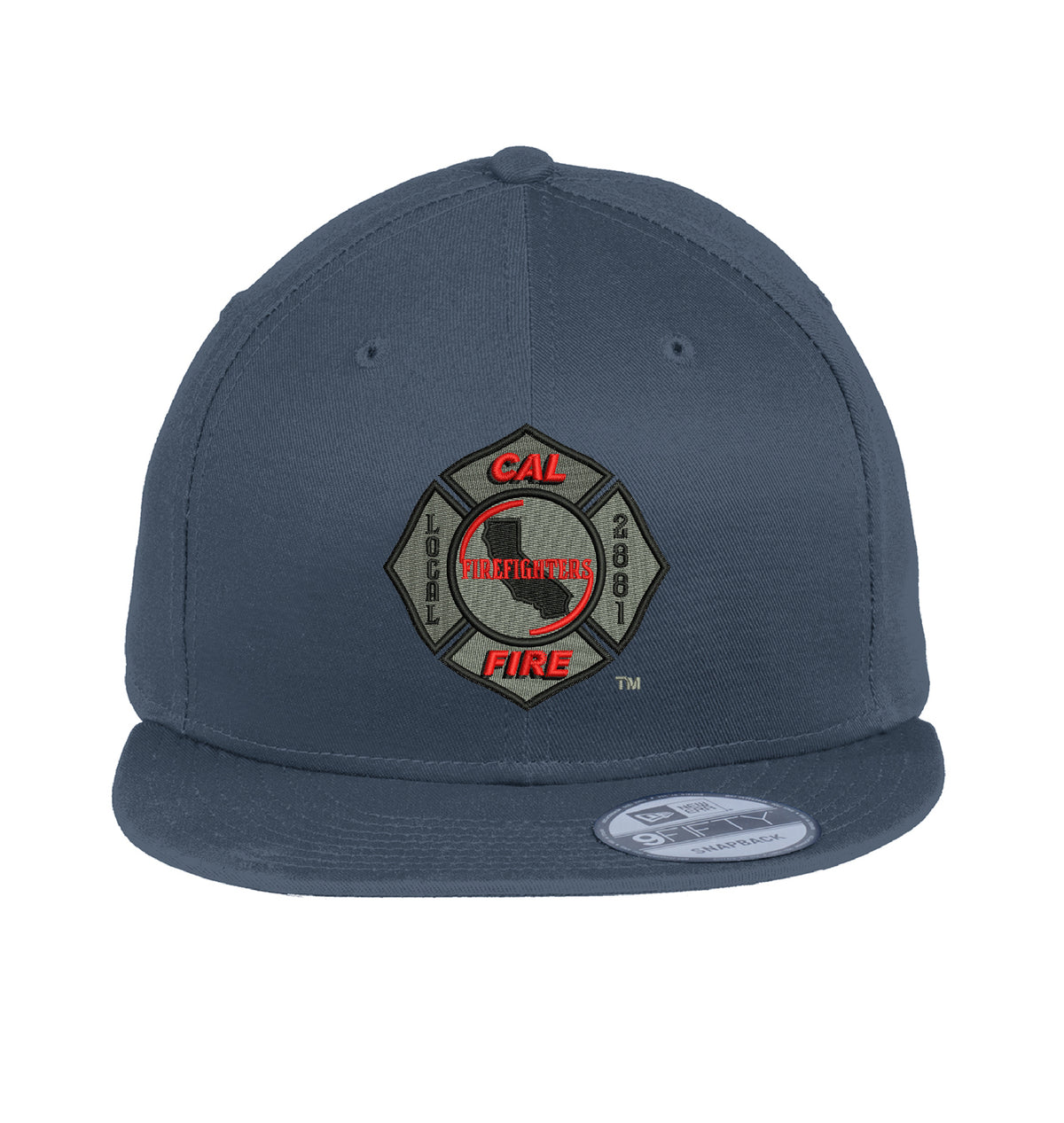 CAL FIRE New Era 400 Snapback hat, CAL FIRE Local 2881 union maltese