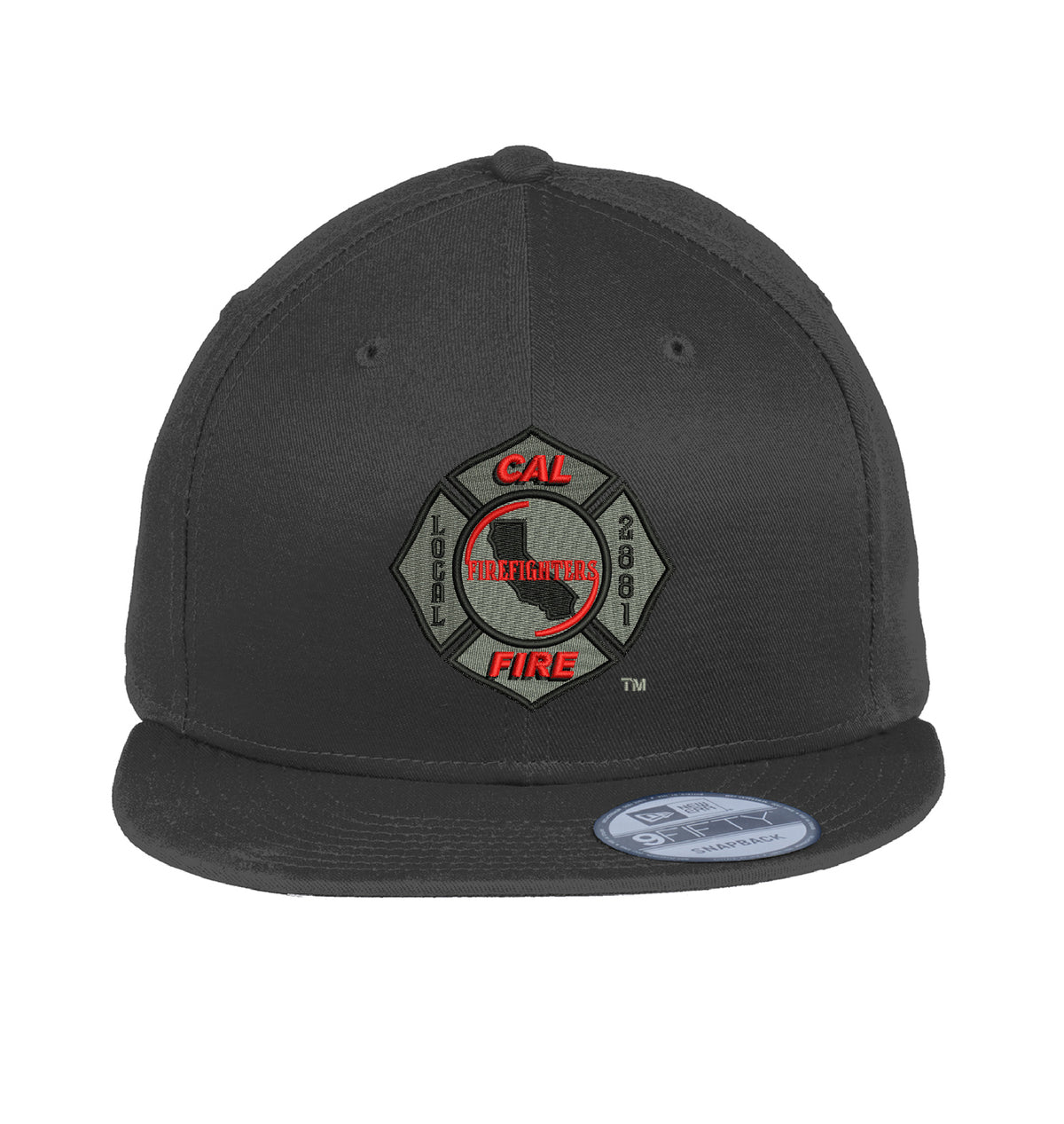 CAL FIRE New Era 400 Snapback hat, CAL FIRE Local 2881 union maltese