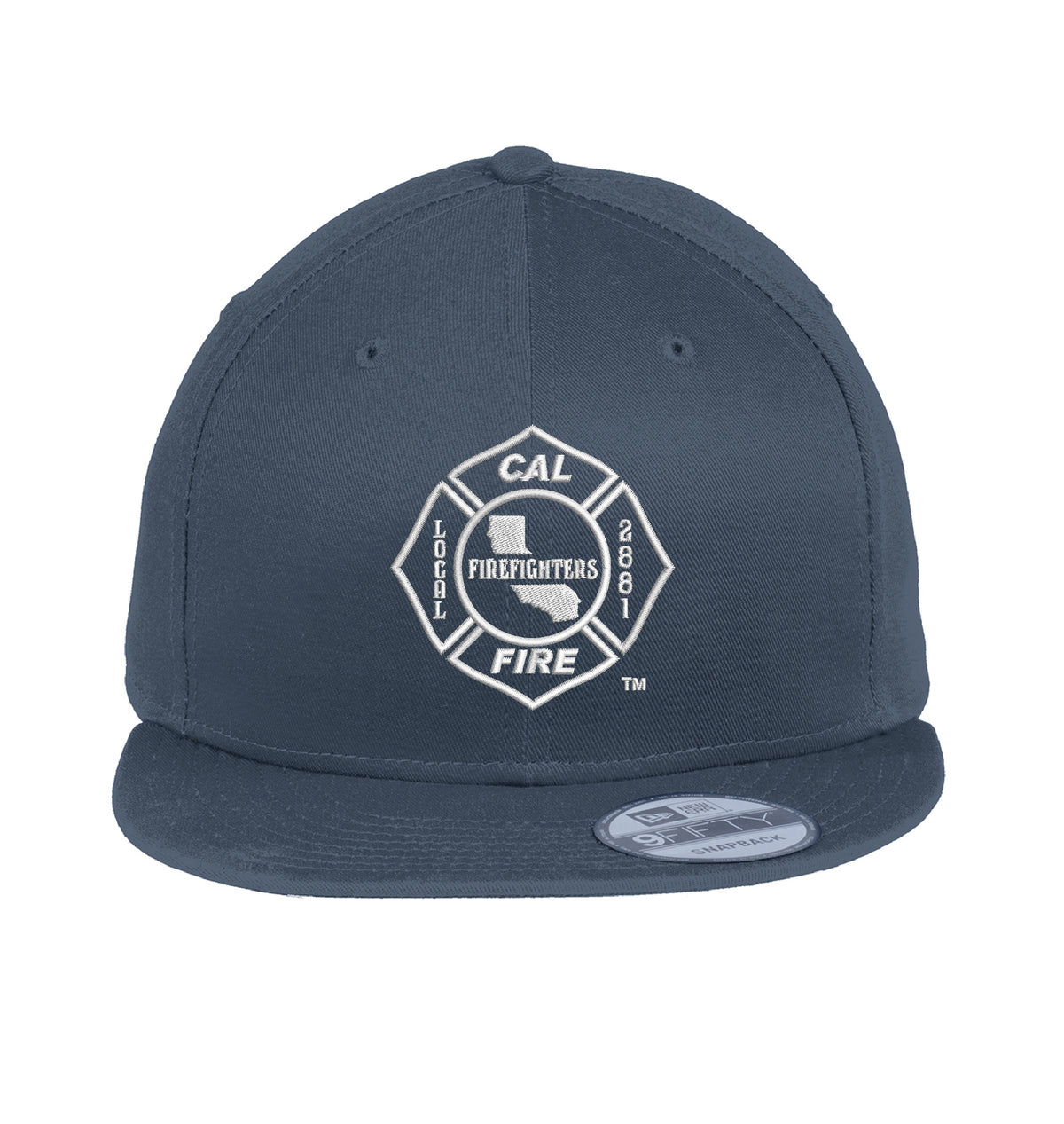 CAL FIRE New Era 400 Snapback hat, CAL FIRE Local 2881 union maltese
